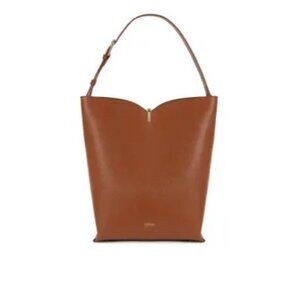 V-37. Furla Cognac Ribbon M Hobo Bag
